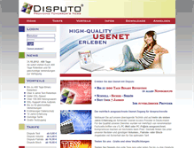 Tablet Screenshot of disputo.de